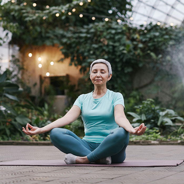 An image showcasing Yessenia Lajara, a therapist from New York, providing yoga, EMDR, and mindfulness sessions tailored for individuals, fostering inner growth, healing, and overall well-being.